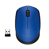 Logitech M171 Mouse Wireless, 2.4 GHz con Mini Ricevitore USB, Rilevamento Ottico, Durata ‎Batteria 12 Mesi, Mouse Ambidestro per PC/Mac/Laptop, ...