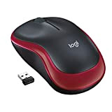 Logitech M185 Mouse Wireless, 2,4 GHz con Mini Ricevitore USB, Durata Batteria di 12 Mesi, Tracciamento Ottico 1000 DPI, Ambidestro, ...