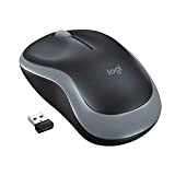 Logitech M185 Mouse Wireless, 2,4 GHz con Mini Ricevitore USB, Durata Batteria di 12 Mesi, Tracciamento Ottico 1000 DPI, Ambidestro, ...