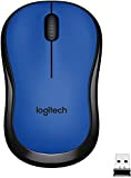 Logitech M220 SILENT Mouse Wireless, 2,4 GHz con Ricevitore USB, Tracciamento Ottico 1000 DPI, Durata Batteria di 18 Mesi, Ambidestro, ...