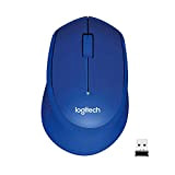 Logitech M330 SILENT PLUS Mouse Wireless, 2,4 GHz con Ricevitore USB Nano, Tracciamento Ottico 1000 DPI, Durata Batteria di 2 ...