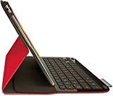 Logitech Type S - Custodia a portafoglio con tastiera AZERTY per Samsung Galaxy Tab S 10.5, colore: rosso (Tablet non ...