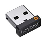 Logitech USB Unifying Receiver Tecnologia Wireless 2.4 GHz, Porta USB Compatibile Con ‎Tutti I Dispositivi Logitech Unifying, Come Mouse e ...