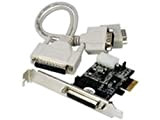 Longshine Controller PCIe 2X Seriell Low Prof. (RS422/RS485) ret