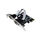 Longshine Controller PCIe 4 X seriale Powered RS232 C Retail, LCS 6324p