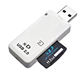 LUPO USB 2.0 XD Lettore di Schede per Fotocamere Fuji & Olympus (Supporta Windows + Mac)