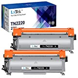 LxTek Compatibili Toner Sostituzione per Brother TN2220 TN2010 per MFC-7360N 7460DN per DCP-7065DN 7055 per FAX-2840 2845 per HL-2130 2132 ...