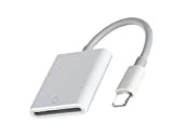 LYOS SD Card Reader Adapter Lettore di schede compatibile con iPhone 12, 11, Pro, Max, X, Xs, Xr, Max, 8, ...