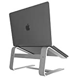 Macally, Astand, Supporto in Alluminio per Apple MacBook, MacBook Air, MacBook PRO e Qualsiasi Laptop da 10” a 17” di ...