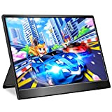 Magedok Portable Gaming Monitor 15.6" FHD Tragbarer Monitor 300Hz, 1ms, Portable Montior 100% SRGB HDR, Non-Glare, ausklappbarer Kickstand, USB-C, HDMI,Mini ...