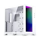 Magniumgear Neo Qube 2 IM, Dual Chamber ATX Mid-tower, Digital-RGB Infinity Mirror front panel, Tempered Glass Panels, White