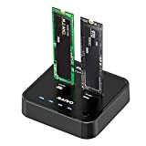 MAIWO 2 bay M.2 NVME/AHCI SSD clone Docking station USB 3.2 Gen2x2 (20Gbps) funzione duplicatore lettore .K3016P2