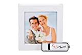'Matrimonio USB Flash Drive "Just Married con box USB Bianco.