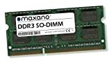 Maxano Memoria RAM da 8 GB compatibile con Synology DiskStation DS716+II DDR3 1600 MHz SO-DIMM