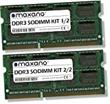 Maxano Memorycity - Kit RAM da 16 GB (2 x 8 GB) per QNAP NAS TVS-663 (DDR3 1600 MHz SODIMM)