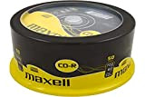Maxell CD-R80XL confezione da 50 Torre CD vergini 80 min 700 MB velocità 52x
