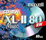 Maxell, CD riscrivibili, confezione da 10