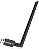 Maxesla Chiavetta WiFi USB, 1200M Antenna WiFi USB per PC, ad Alta velocità 802.11ac 5dBi Dual Band 2.4/5GHz USB WiFi ...