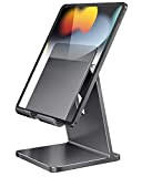 Maxonar Supporto tablet regolabile supporto ipad tavolo porta tablet stabile in lega di alluminio compatibile iPad 9/iPad Air 4/iPad Pro/iPad ...