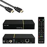 Maxytec Multibox SE 4K UHD 2160p E2 Linux WiFi DVB-S2/C Combo Receiver nero (✓ WLAN ✓ HDMI 2.0 ✓ USB ...