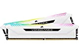 MEMORIA CORSAIR DDR4 16GB 2X8GB PC3600 VENGEANCE RGB PRO SL BLANCA CMH16GX4M2D3600C18W