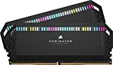 MEMORIA CORSAIR DOMINATOR PLATINUM RGB NEGRO 32GB 2X16GB DDR5 5600 CMT32GX5M2B5600C36