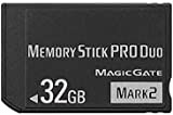 Memory Stick Pro DUO Mark2 32GB Memory Card Thumb Drive Flash Drive Bulk Fit per PSP 1000/2000/3000