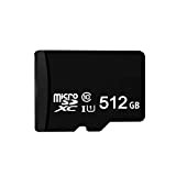 Micro SD 512 GB, Scheda microSDXC UHS-I, Lettura Fino a 150MB/s, dispositivi di gioco portatili, Smartphone e Tablet microSD da ...