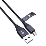 Micro USB Cavo di Ricarica Rapida Intrecciata in Nylon Compaitbile con Sony SRS-X2, SRS-X3, SRS-X11, KBS08, MC500 Mini, BOLSE NFC, ...