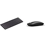 Microsoft 21Y-00010 Designer Compact Bluetooth Keyboard, Black & Modern Mouse Mouse