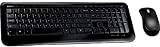 Microsoft Wireless Desktop 850 Keyboard + Wireless Mouse - Black