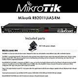 Mikrotik RB2011UIAS-RM Collegamento ethernet LAN Nero router