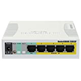 MikroTik rb260gsp gestito Gigabit Ethernet (10/100/1000) connessione Ethernet, che supportano l' alimentazione tramite CE Porta (PoE) Bianco Switch di rete – Switch ...