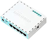 Mikrotik rb750gr3 Collegamento ethernet LAN Turchese – Bianco Cavo Router, rb750gr3