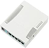 MikroTik rb951g-2hnd – Punto di accesso, 10, 100, 1000 Mbit/s, 2,4 GHz, 16-qam, 64-qam, bpsk, CCK, dbpsk, DSSS, OFDM, QPSK, USB a, Internal, 2,5 dBi)