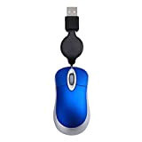 Mini Mouse Ottico Retrattile Mouse Portatile Mini USB Con Cavo Mouse Ergonomico per Ufficio a Casa per Computer PC Laptop ...
