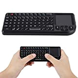 Mini Tastiera, Tastiera Wireless 2.4GHz con Touchpad USB Portable HandheldTastiera Ultra Sottile Ricaricabile per PS3 / 4, XBOX 360