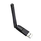 Mini Wireless USB WIFI 7601 2.4Ghz Wireless 2dBi WIFI adattatore per DVB-T2 e DVB-S2 TV BOX WIFI Antenna di rete ...