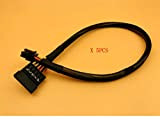 Miwaimao 5PCS SATA to 6Pin Power Adapter Converter Cable HDD SSD Power Cable for dell Vostro 3668 3667 3650 SATA ...