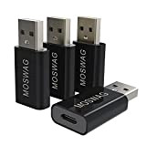 MOSWAG Adattatore USB C a USB Adattatore USB maschio a USB C femmina Adattatore USB C Convertitore da USB a ...