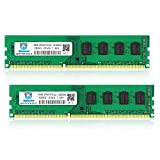 Motoeagle DDR3L 1600 MHz UDIMM 8GB PC3L-12800U 16GB Kit (2x8GB) Unbuffered Non-ECC 1.35V/1.5V CL11 2Rx8 240-Pin PC3-12800 Memoria Desktop