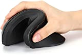 Mouse Ergonomico Senza Fili Mouse Bluetooth Verticale Mouse 2.4G Ottico Verticale Mouse Bluetooth 4.0 Mouse Senza Fili con DPI Regolabile ...