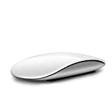 Mouse Wireless Bluetooth 5.0 Silent Multi Arc Touch, Magic Mouse Ricaricabile Compatibile per Laptop pad Mac PC Macbook (Bianco)