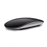 Mouse wireless Bluetooth 5.0 Silent Multi Arc Touch Top, Magic Mouse Ricaricabile Compatibile per Laptop pad Mac PC Macbook (nero)