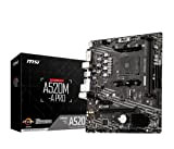 msi A520M-A PRO Scheda Madre AMD Ryzen 3000 3rd Gen AM4, DDR4, M.2, USB 3.2 Gen 1, HDMI, Micro ATX