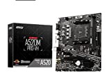 MSI A520M PRO-VH AMD Ryzen 3000 3rd Gen AM4 DDR4 M.2 USB 3.2 Gen 1 HDMI/VGA Micro ATX
