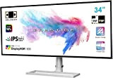 MSI Prestige PS341WU Monitor professionale per grafica e video editing, Dimensione 34", Risoluzione 5K (5120x2160 WUHD), Frequenza 60Hz, Tempo di ...