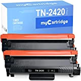 MYCARTRIDGE TN2420 Cartuccia Toner Compatibili per Brother TN 2420 TN-2420 per Brother HL-L2350DW MFC-L2710DW MFC-L2710DN HL-L2310D DCP-L2510D HL-l2375DW MFC-L2750DW (2 ...