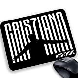 MyCust Tappetino Mouse Pad CR7 Personalizzabile Juve Juventus 7 Campione Bianconero Cristiano Ronaldo