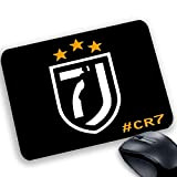 MyCust Tappetino Mouse Pad CR7 Personalizzabile Juve Juventus 7 Campione Bianconero Cristiano Ronaldo